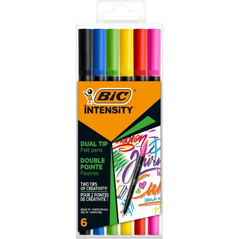 BIC INTENSITY DUAL TIP 6PZBic