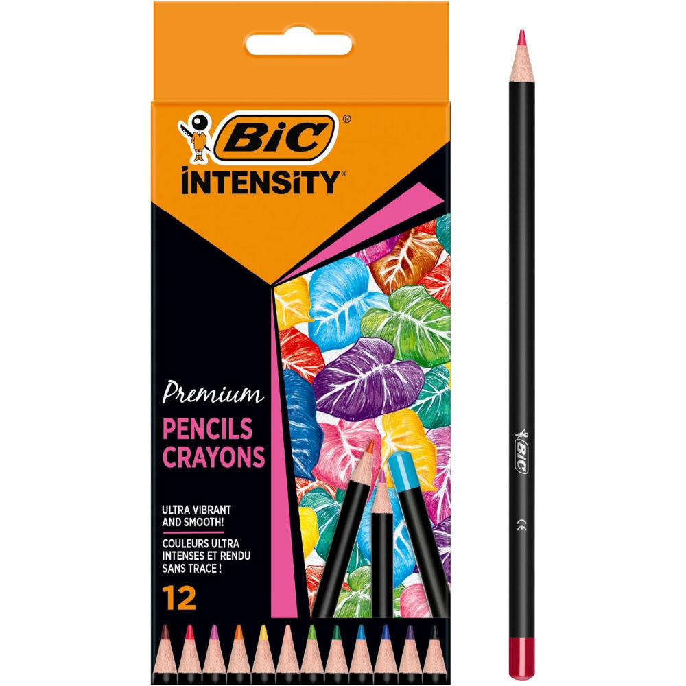 BIC INTENSITY PREMIUM MATITE COLORATE - 12PZBic