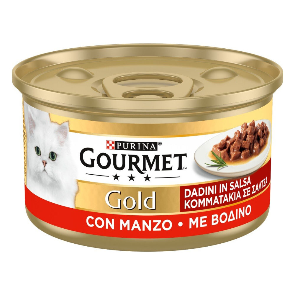 Gourmet Gold - Manzo con Dadini in Salsa - 85gGourmet