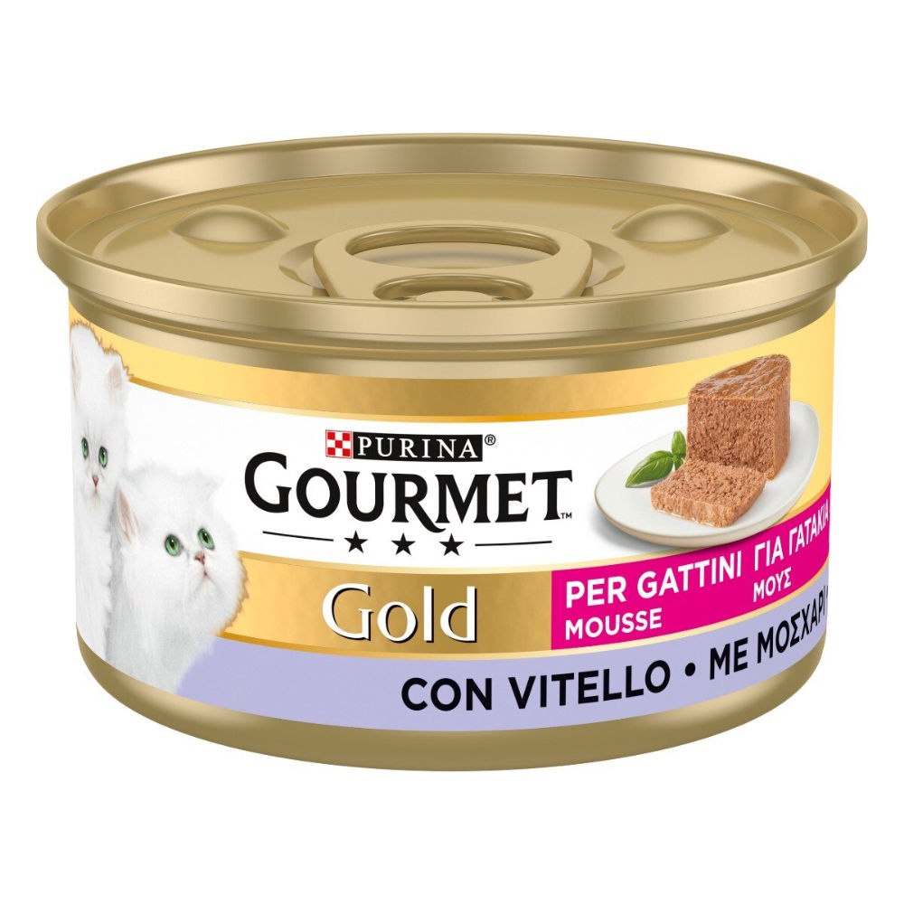 Gourmet Gold - Mousse con Vitello - 85gGourmet