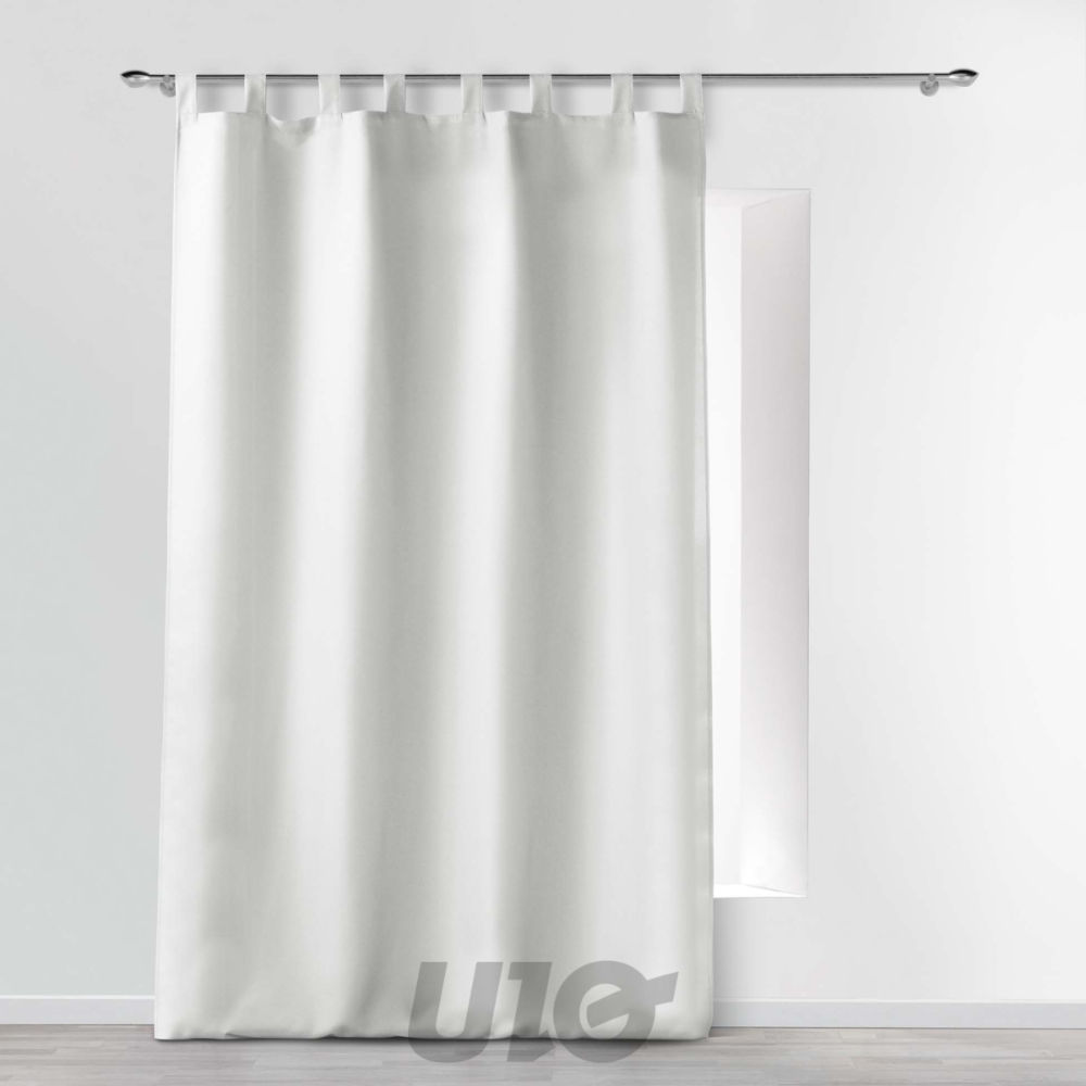 TENDA CON PASSANTI 140 X 260 CM POLIESTERE UNITO ESSENTIEL BDouceur D'intÉrieur