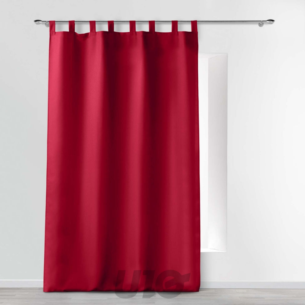 TENDA CON PASSANTI 140 X 260 CM POLIESTERE UNITO ESSENTIEL RDouceur D'intÉrieur