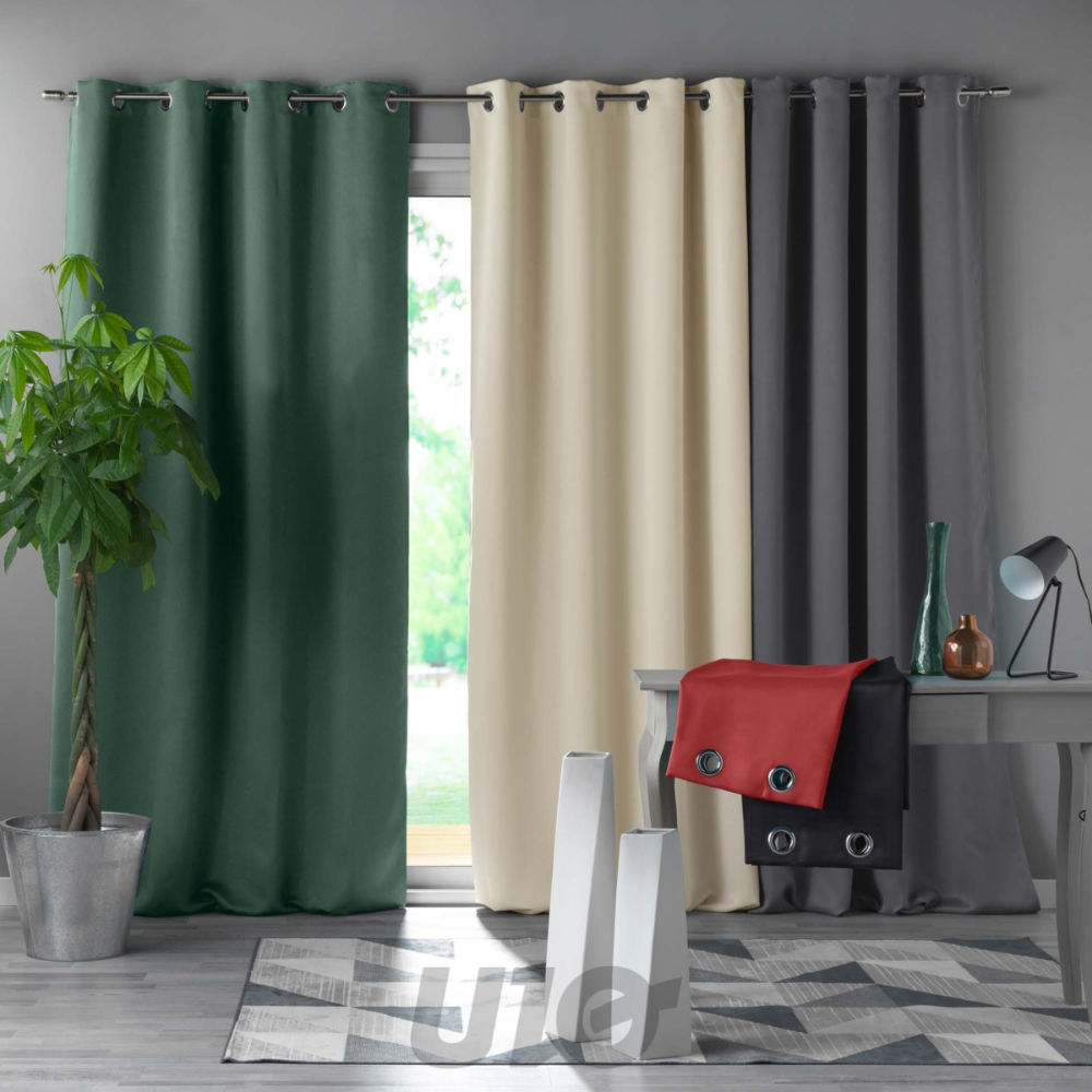 TENDA CON OCCHIELLI 135 X 280 CM COPRENTE UNITO OCCULT PERLADouceur D'intÉrieur