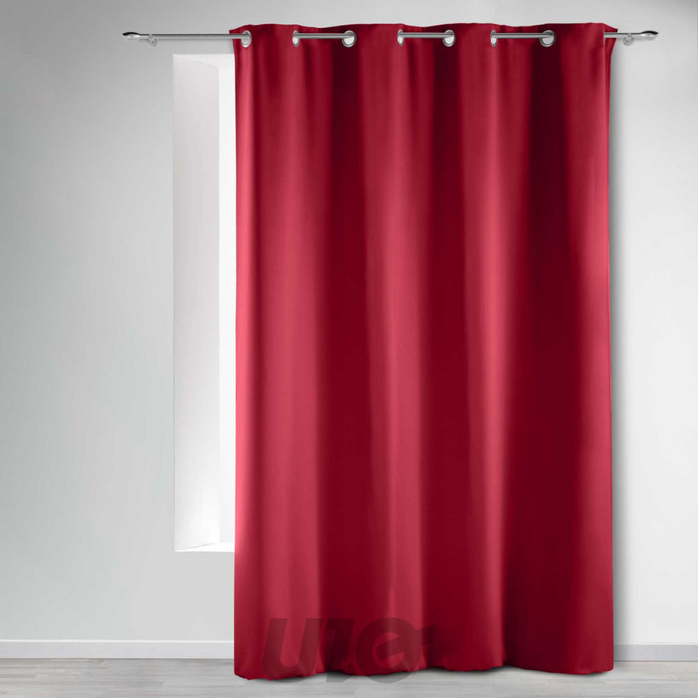 TENDA CON OCCHIELLI 135 X 280 CM COPRENTE UNITO OCCULT CARMIDouceur D'intÉrieur