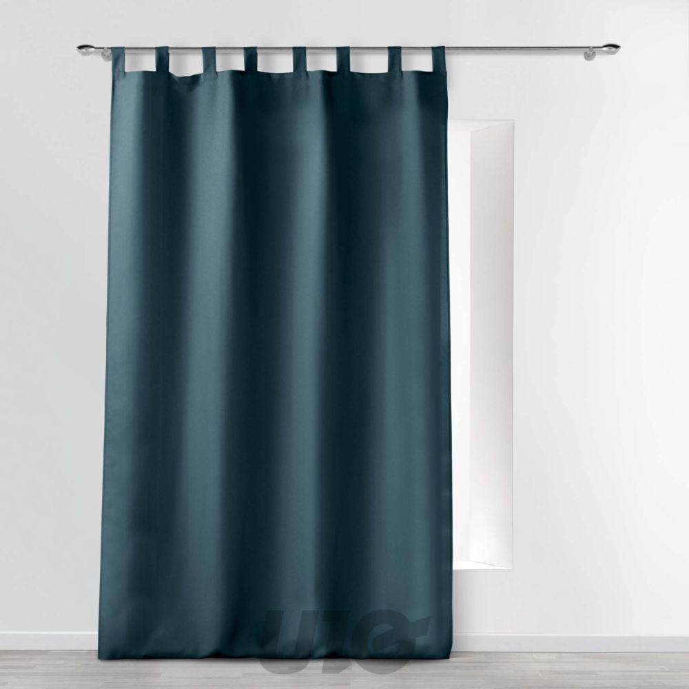TENDA CON PASSANTI 140 X 260 CM POLIESTERE UNITO EDouceur D'intÉrieur