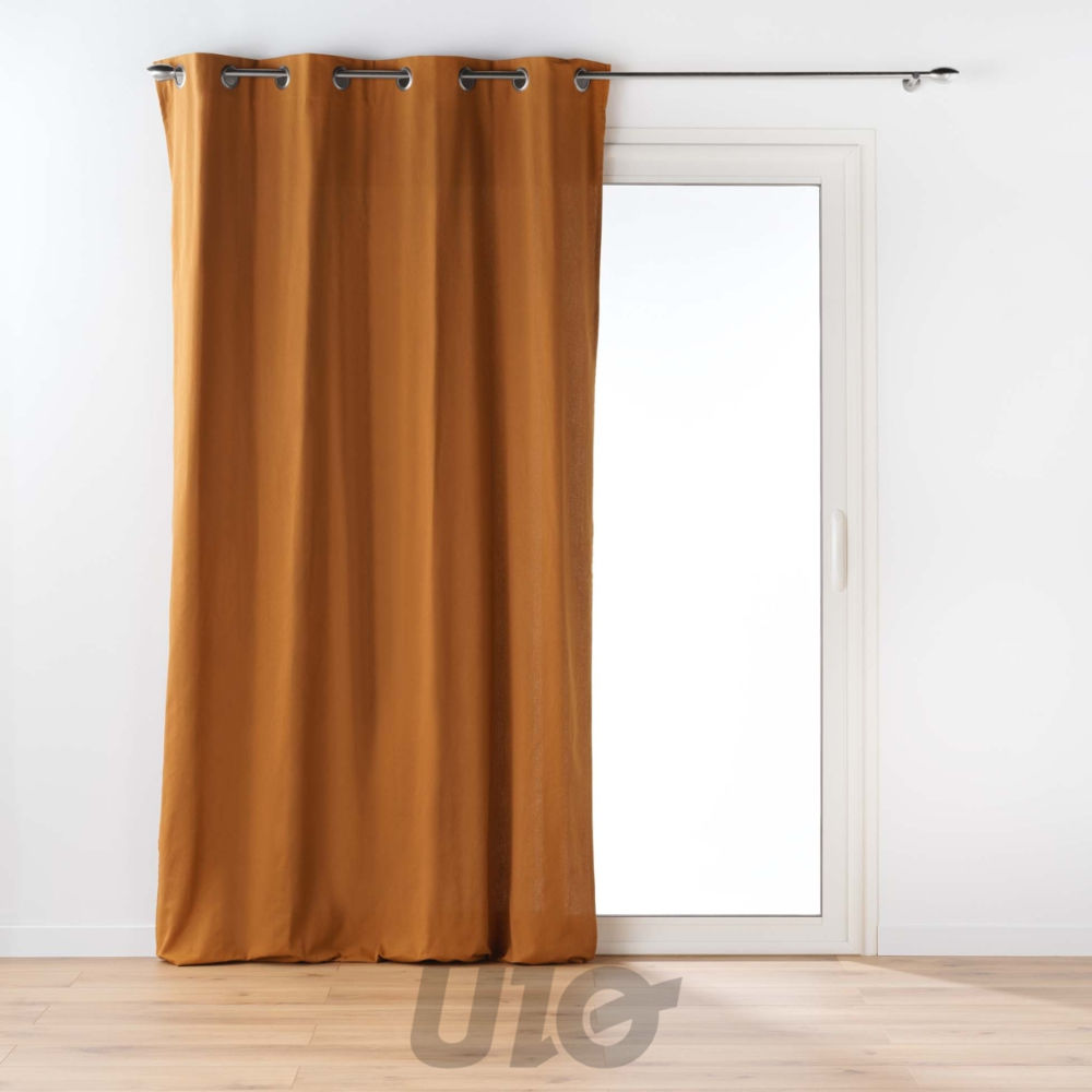 TENDA CON OCCHIELLI 135 X 260 CM COTONE/POLIESTERDouceur D'intÉrieur