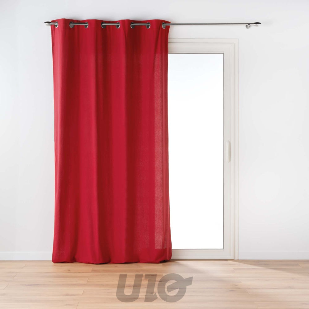 TENDA CON OCCHIELLI 135 X 260 CM COTONE/POLIESTERDouceur D'intÉrieur