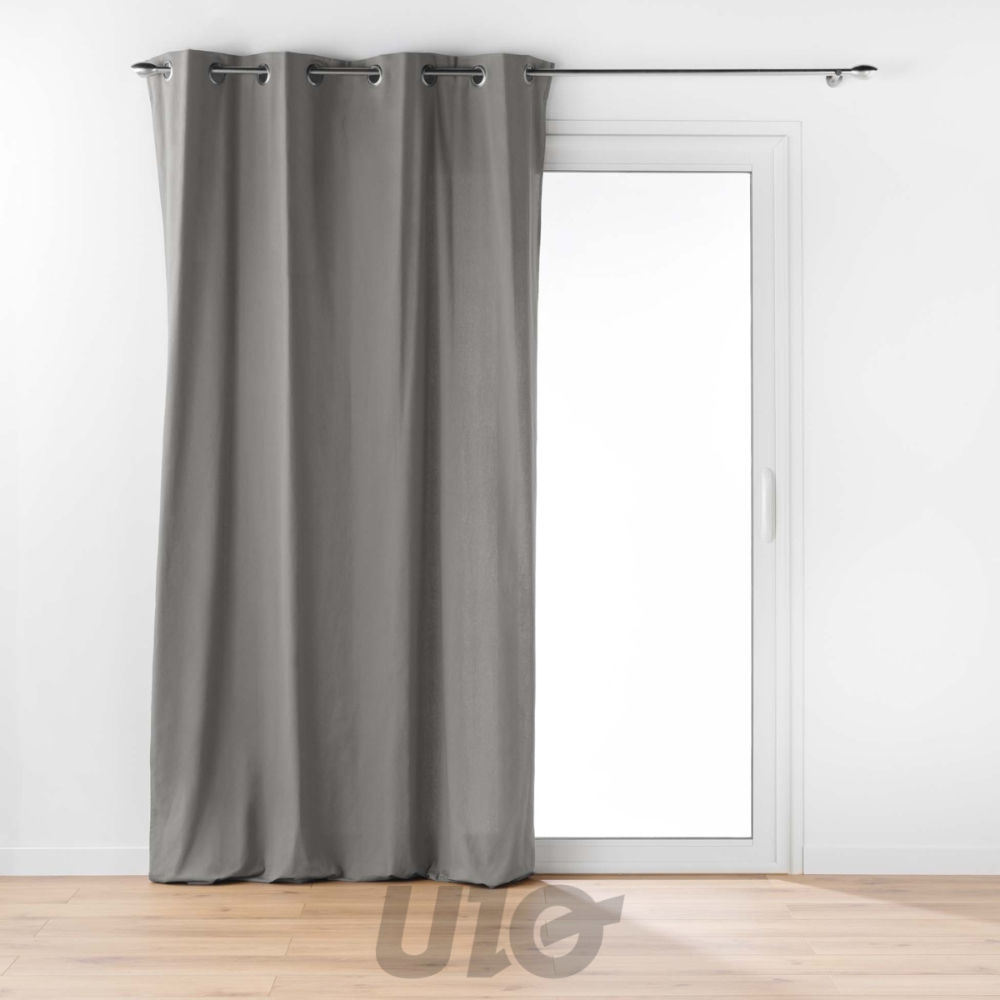 TENDA CON OCCHIELLI 135 X 260 CM COTONE/POLIESTERDouceur D'intÉrieur