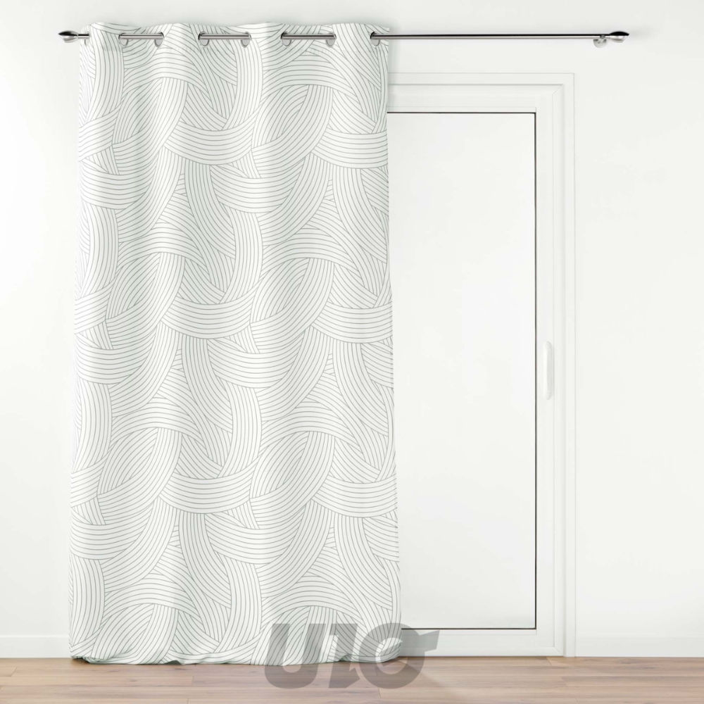 TENDA CON OCCHIELLI 140 X 260 CM POLIESTERE STAMPATO LINEADouceur D'intÉrieur