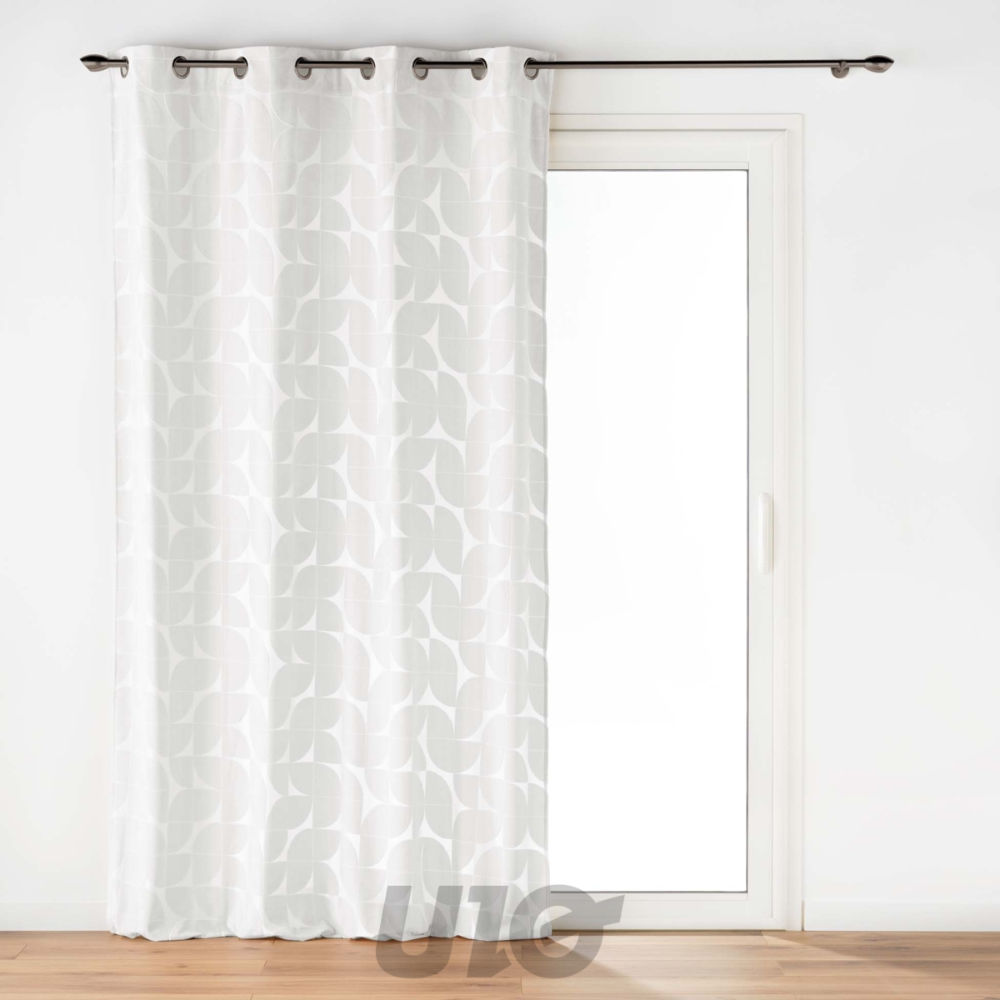 TENDA CON OCCHIELLI 135 X 260 CM VELLUTO DEVORE GEDouceur D'intÉrieur