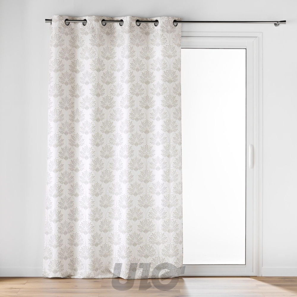 TENDA CON OCCHIELLI 140 X 280 CM POLIESTERE STAMPATO METALIZDouceur D'intÉrieur