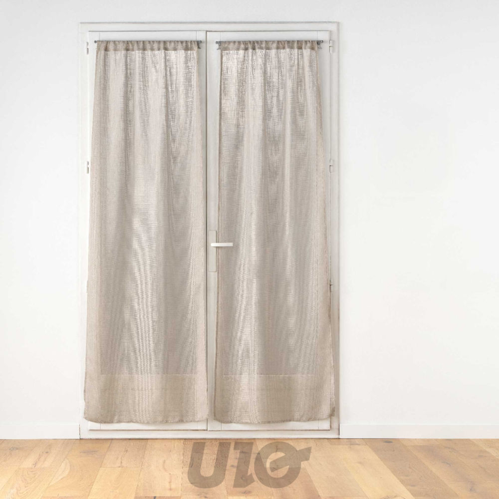 TENDAGGIO DRITTA PASSA BACHET 2X70X240 CM EFFETTO LINO TESSUDouceur D'intÉrieur