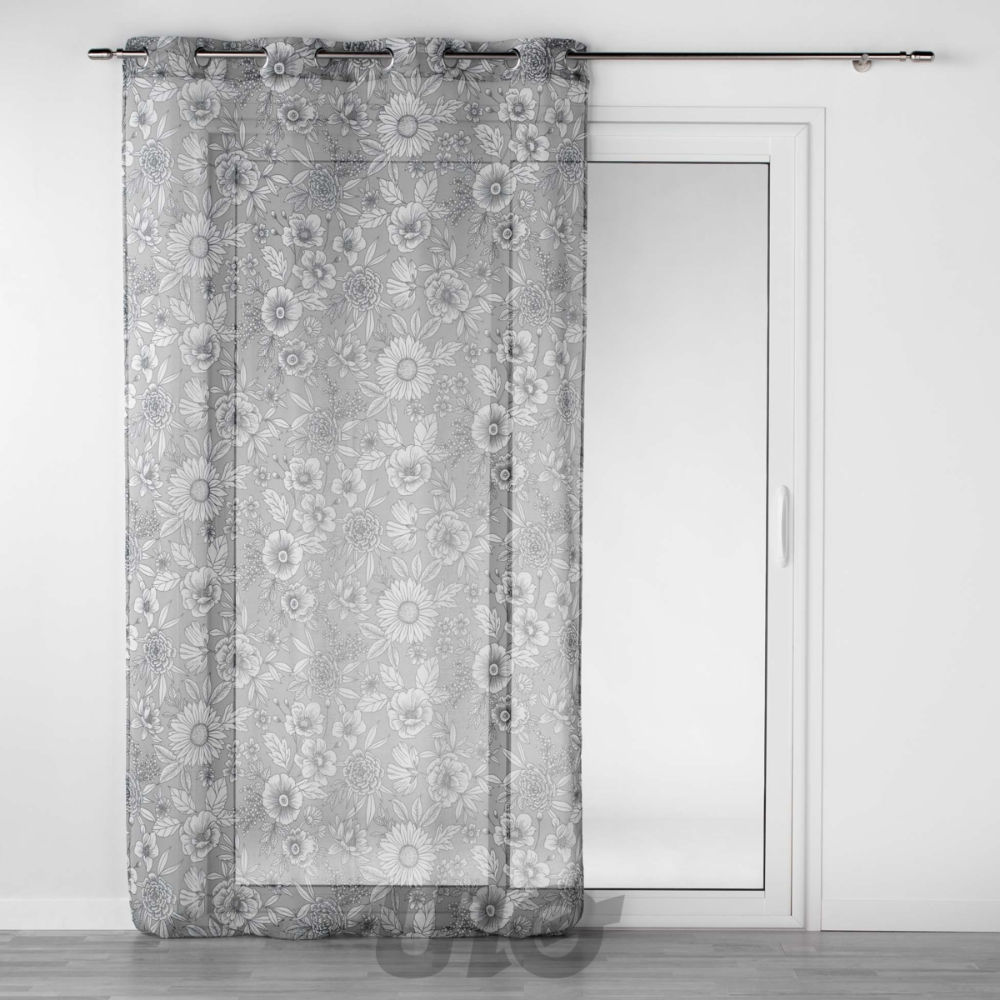 TENDAGGIO CON OCCHIELLI 140 X 280 CM VELO SABBIA SDouceur D'intÉrieur