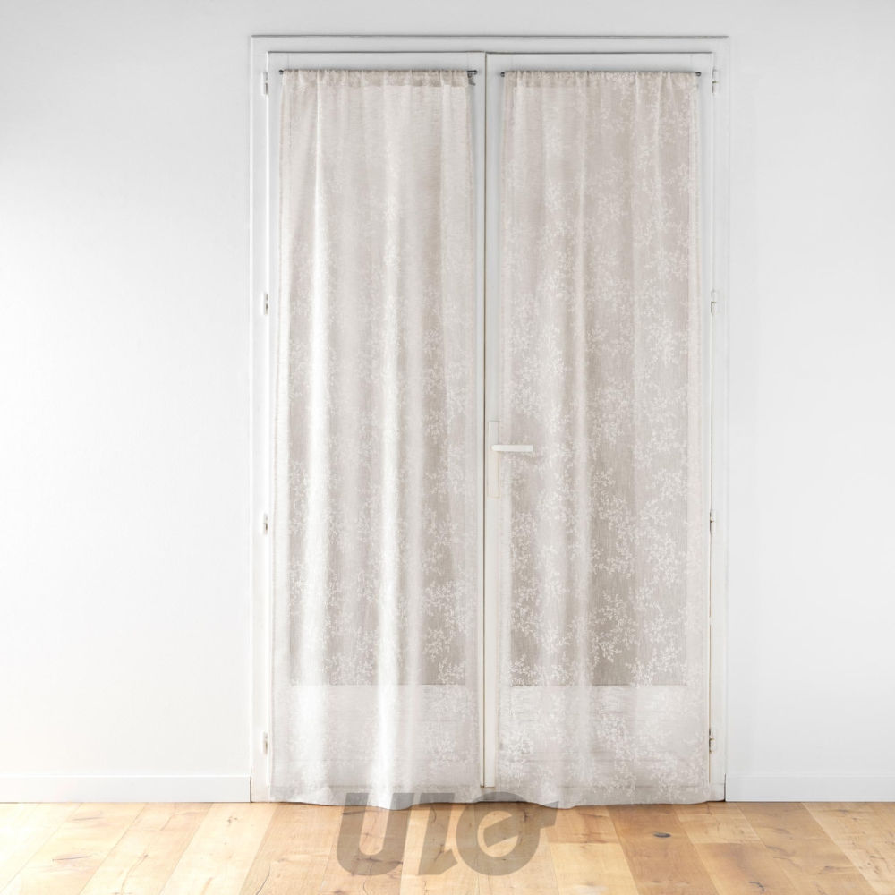 TENDAGGIO DRITTA PASSA BACHET 2 X 70 X 240 CM VELO TESSUTO ADouceur D'intÉrieur