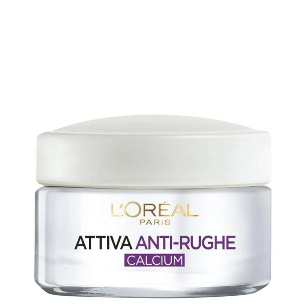 L'Oréal Paris Crema Viso Attiva Anti-Rughe 55+ Calcio - 50mlL'oréal Paris