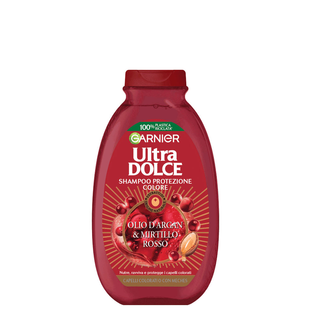 Ultra Dolce Shampoo 300ml Protezione Colore - Argan & Mirtillo RossoGarnier