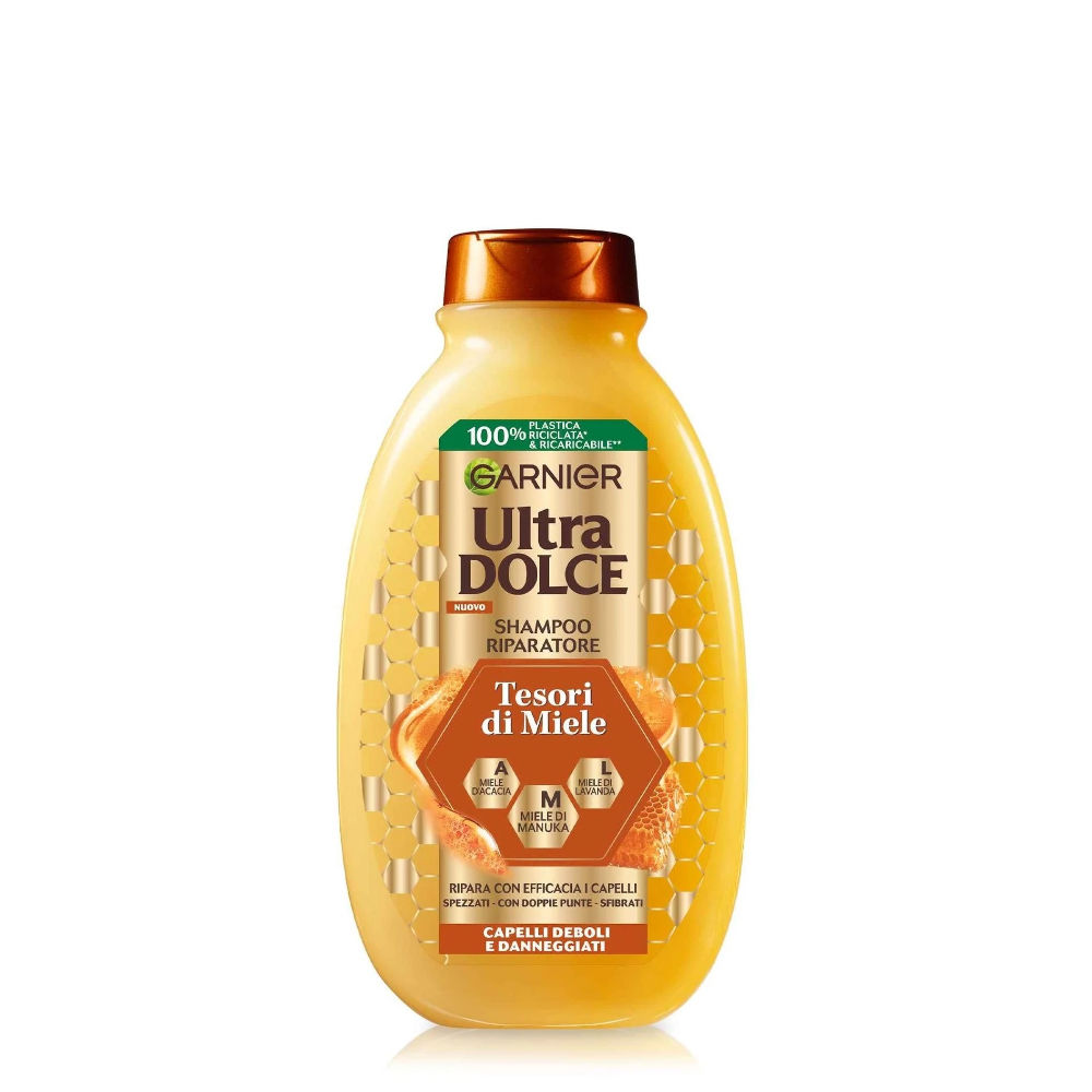 Ultra Dolce Shampoo 300ml Riparatore - Tesori di MieleGarnier
