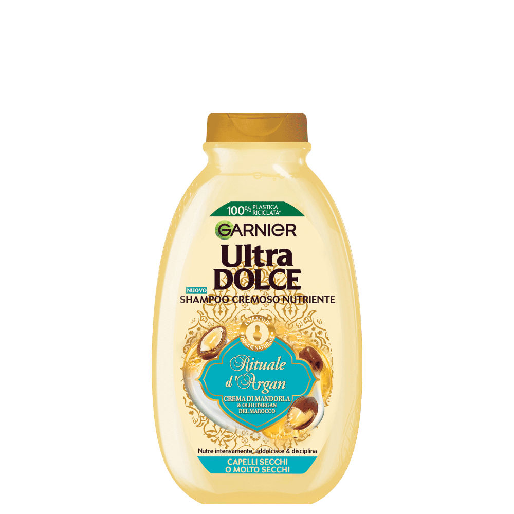 Ultra Dolce Shampoo 300ml Cremoso Nutriente - Rituale d'ArganGarnier