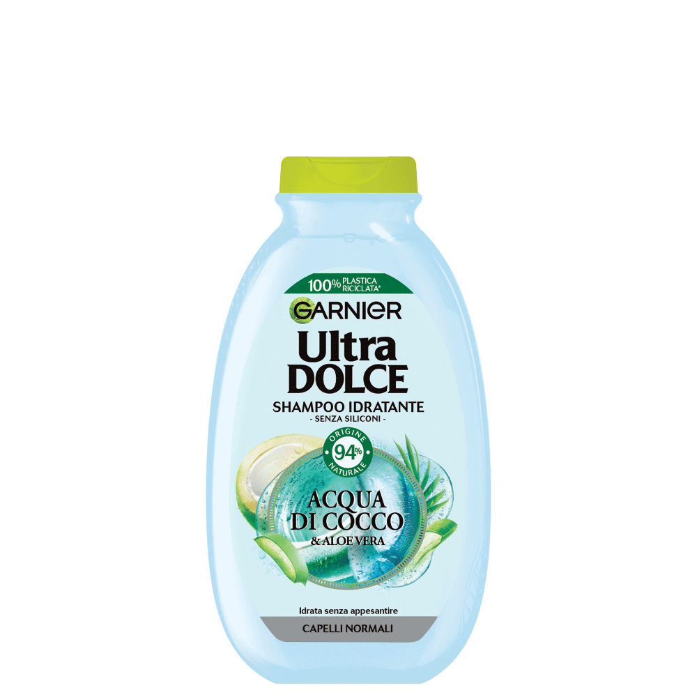 Ultra Dolce Shampoo 300ml Idratante - Acqua di Cocco & AloeGarnier