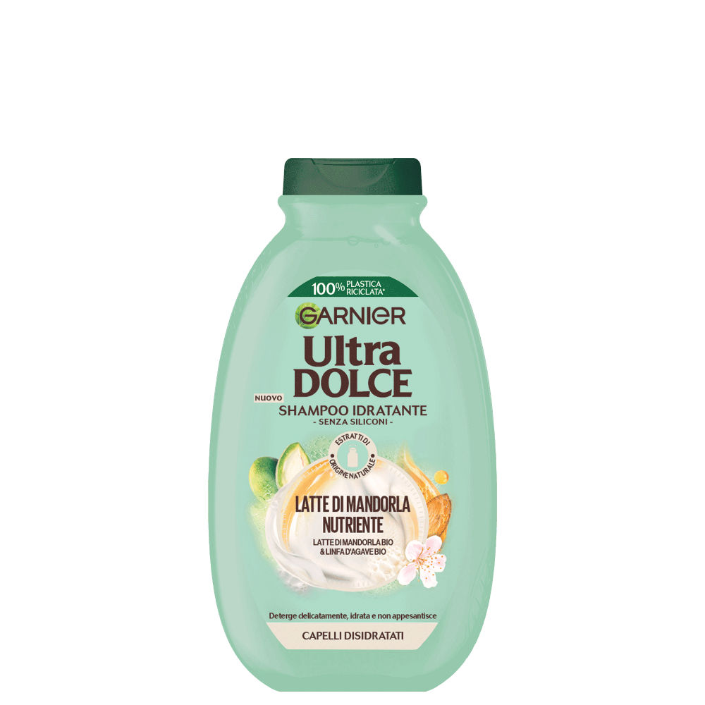 Ultra Dolce Shampoo 300ml Idratanta & Nutre- Latte di MandorleGarnier