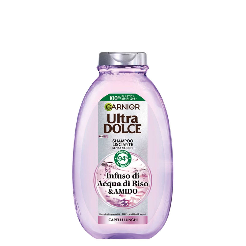 Ultra Dolce Shampoo 300ml Lisciante - Riso & AmidoGarnier