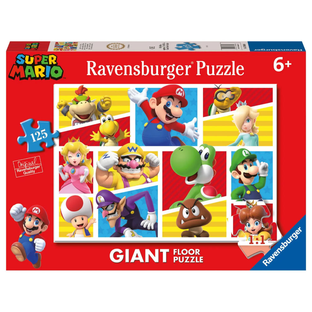 RAVENSBURGER GIANT PAVIMENTO SUPER MARIO 125 PEZZIRavensburger