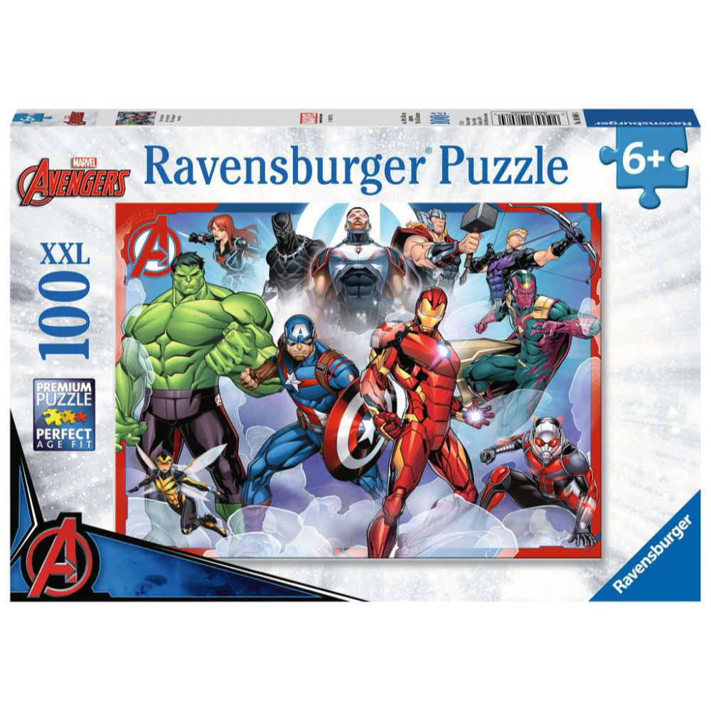 Ravensburger - Puzzle Avengers - 100 Pezzi XXLRavensburger