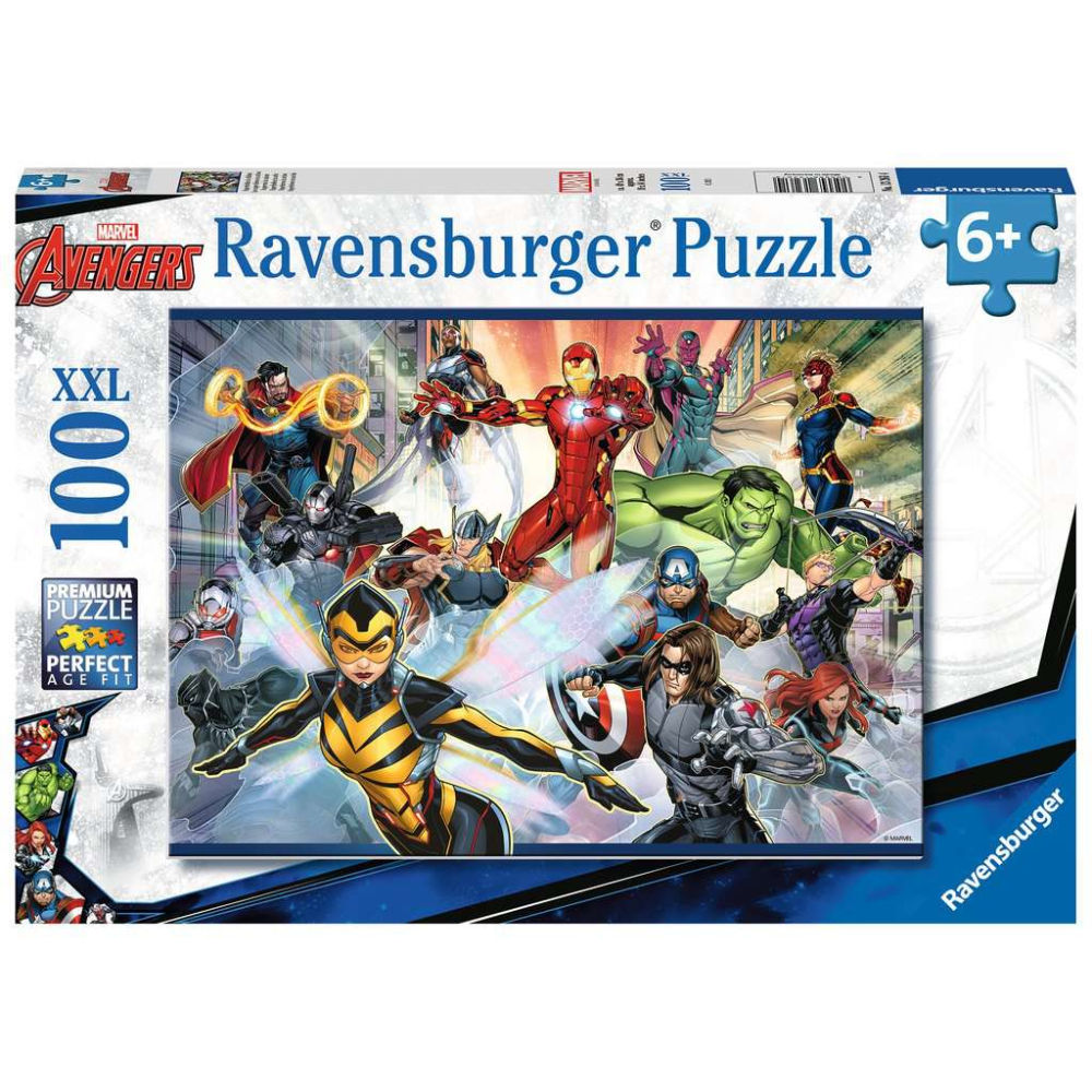 Ravensburger - Puzzle Avengers - 100 Pezzi XXLRavensburger