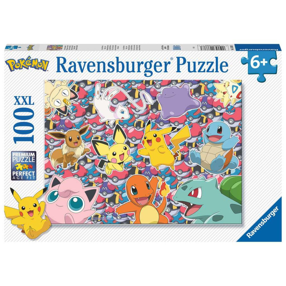 Ravensburger - Puzzle Pokémon - 100 Pezzi XXLRavensburger