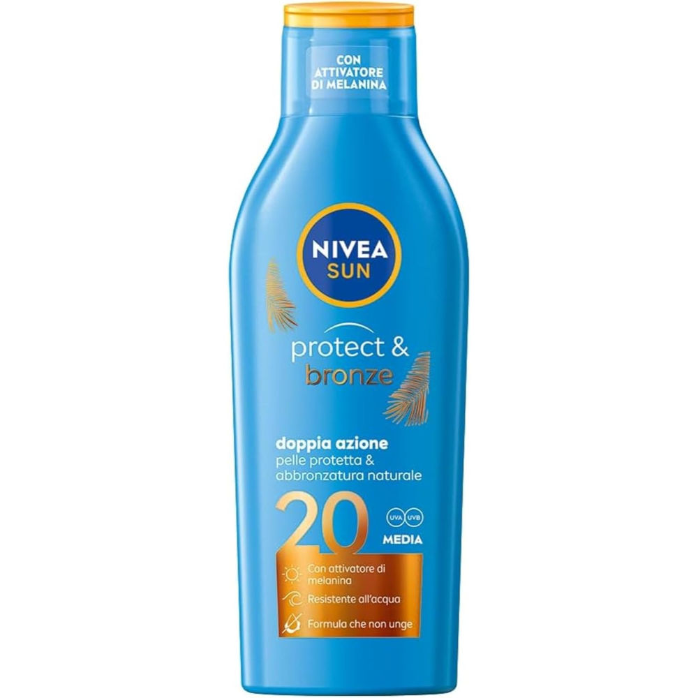 NIVEA - LATTE SOLARE PROTECT BRONZESPF20  200MLNivea