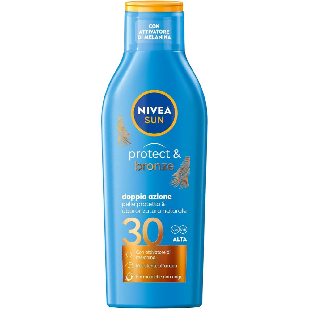 NIVEA - LATTE SOLARE PROTECT BRONZE SPF30  200MLNivea