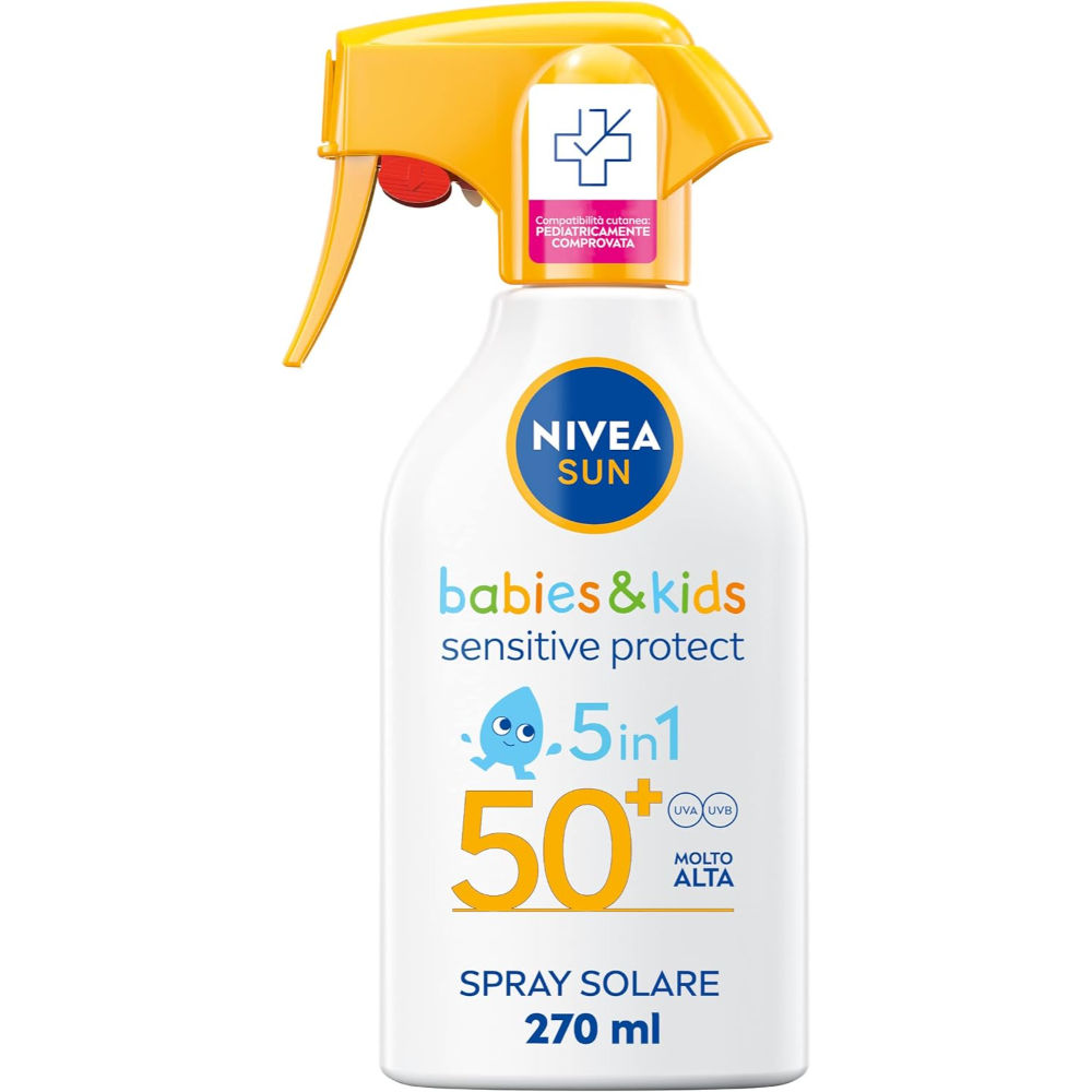 NIVEA KIDS SENSITIVE PROTECT SFP50+  270MLNivea