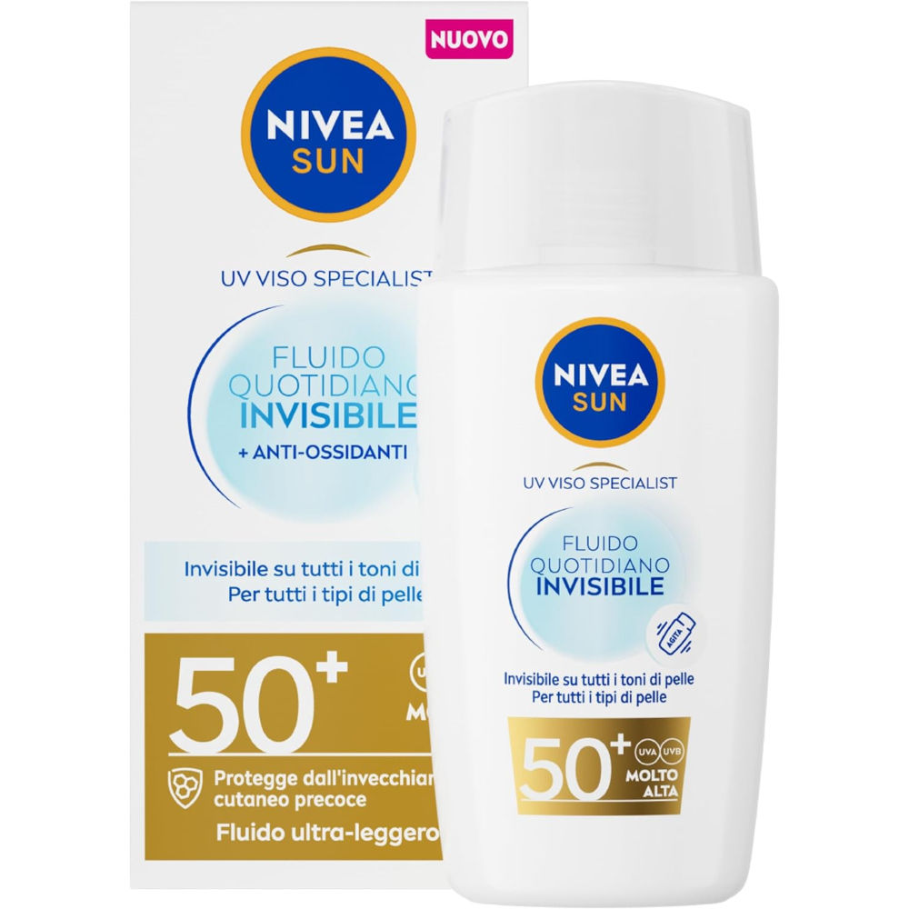 NIVEA - UV VISO FLUIDO INVISIBLE SPF50+ 40MLNivea