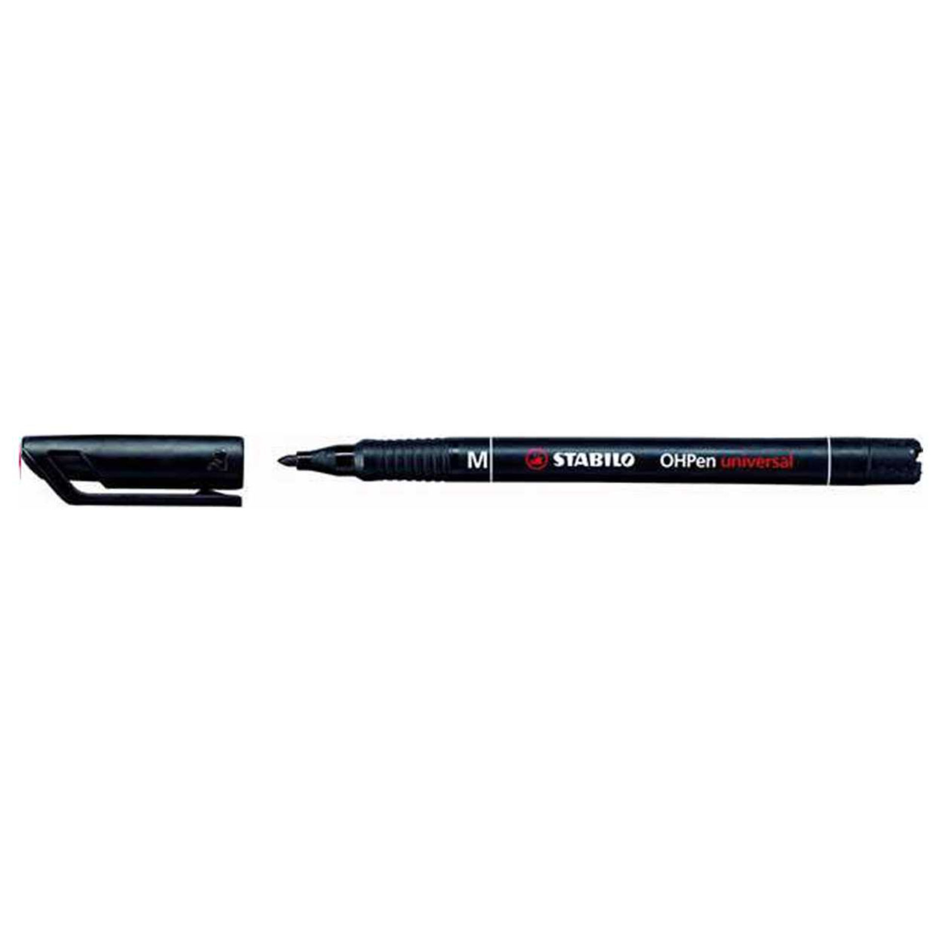 PENNARELLO STABILO OHP  MEDIO NERO    843-46Stabilo