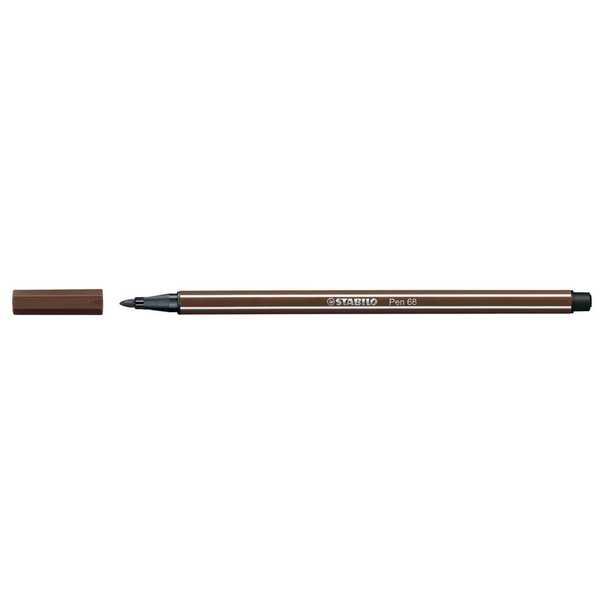 PENNARELLO STABILO PEN 68-45 MARRONEStabilo