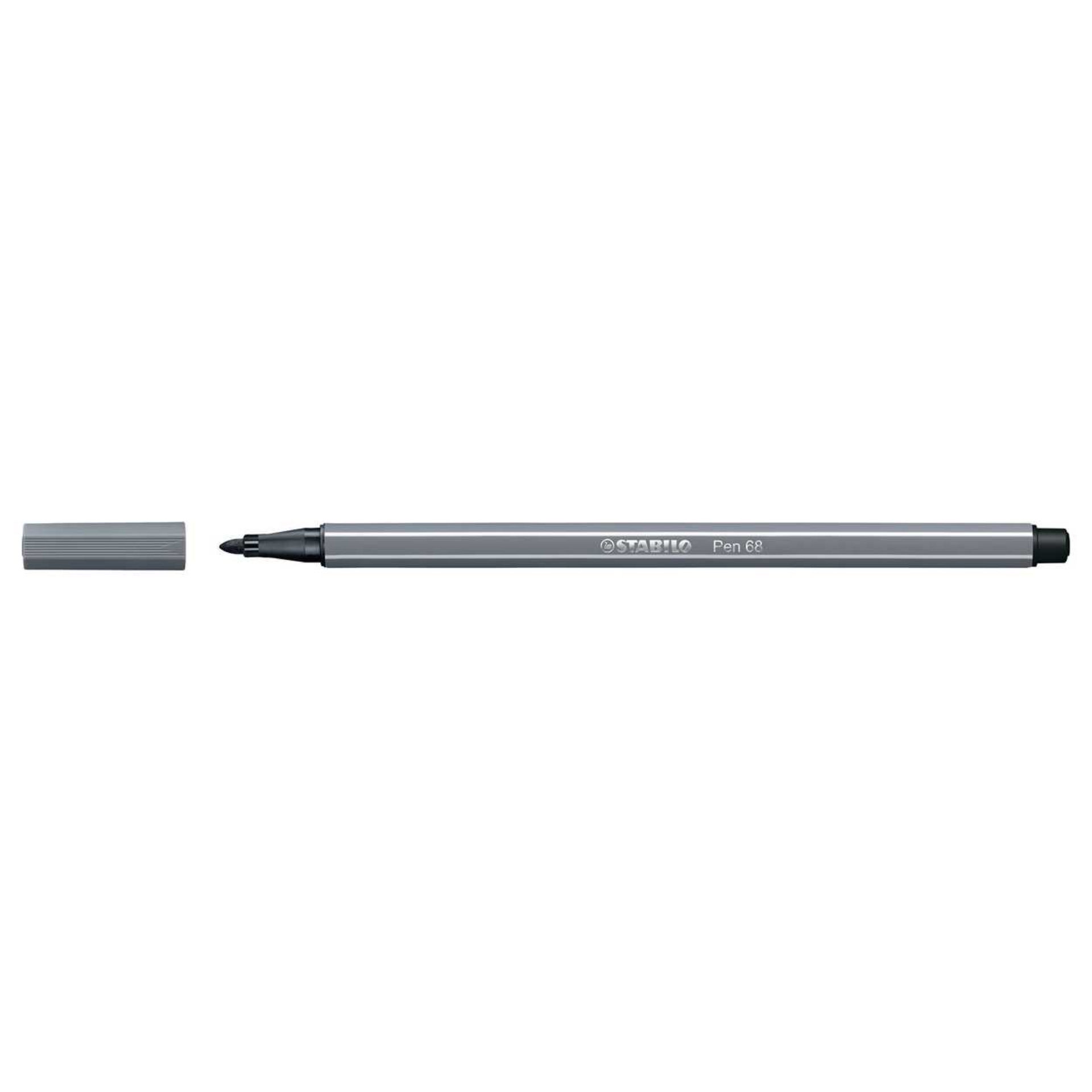 STABILO PEN 68      GRIGIO SCUROStabilo