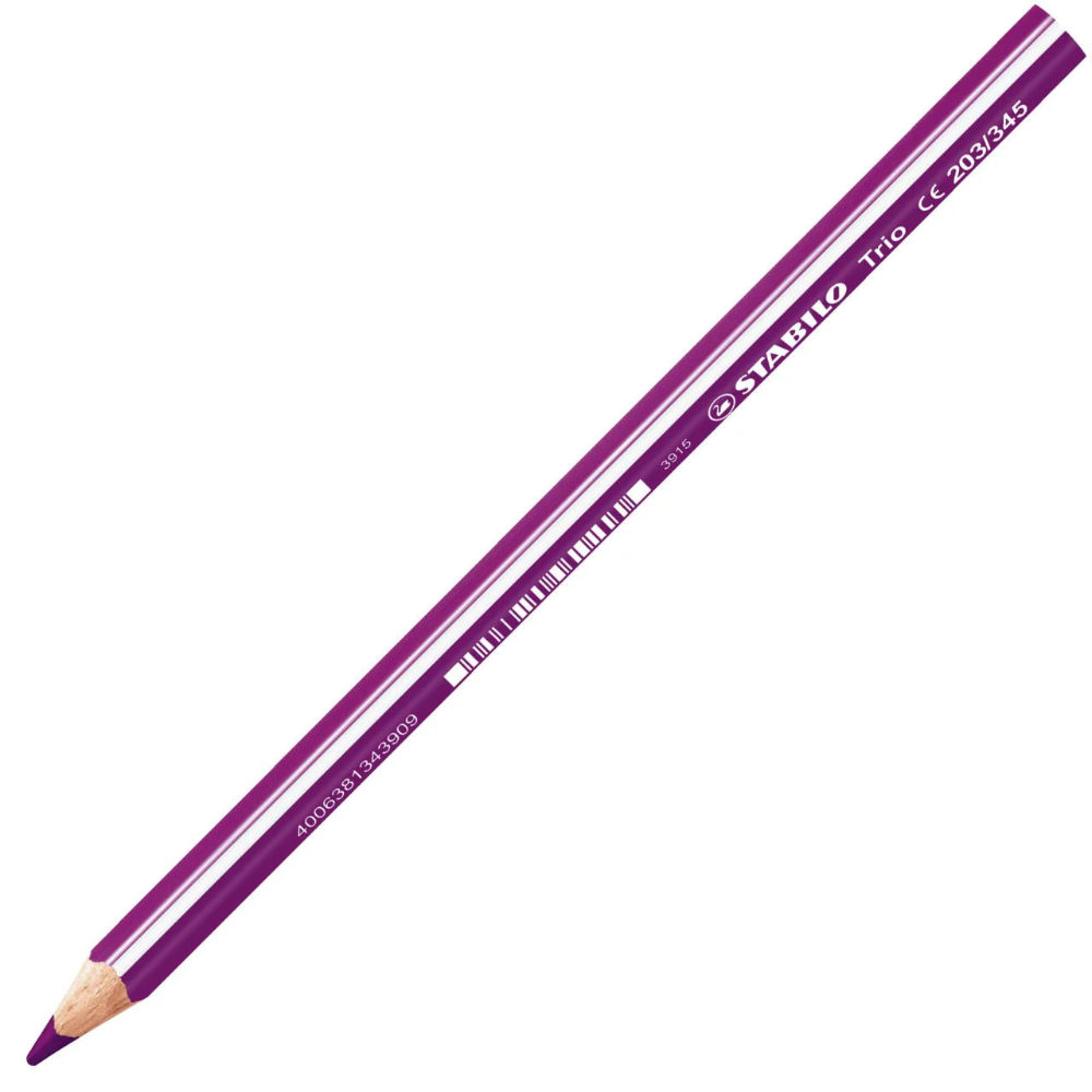 PASTELLO STABILO TRIO THICK - ROSSO VIOLA 345Stabilo