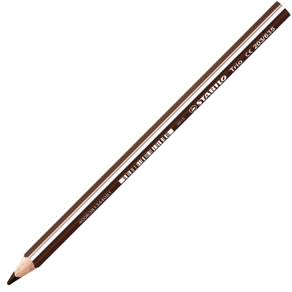 PASTELLO STABILO TRIO THICK - MARRONE SCURO 635Stabilo