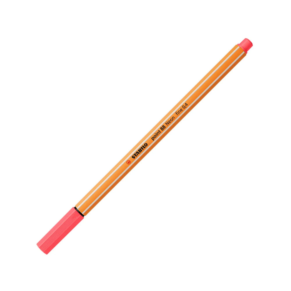 FINELINER STABILO POINT 88 - ROSSO FLUO 040Stabilo