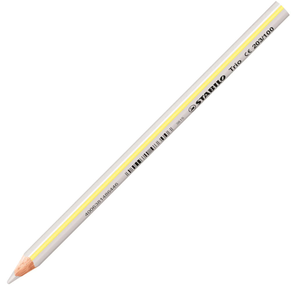 PASTELLO STABILO TRIO THICK - BIANCO 100Stabilo