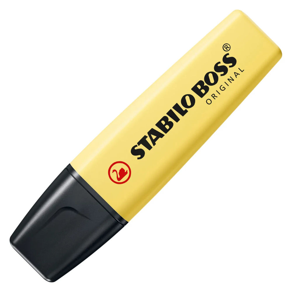 EVIDENZIATORE STABILO BOSS PASTEL GIALLO BANANA 70/144Stabilo