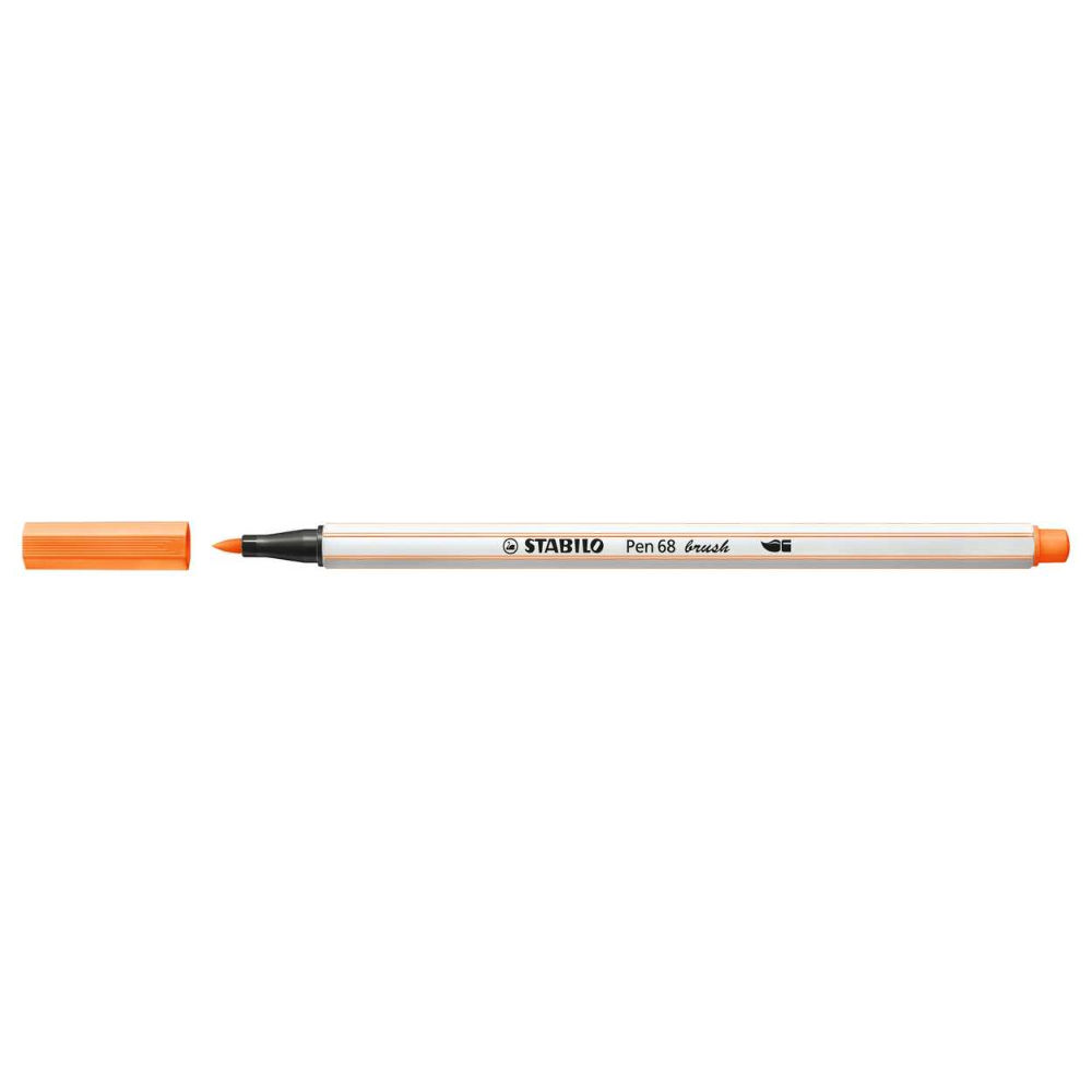 STABILO PEN 68 BRUSH   ARANCIOStabilo