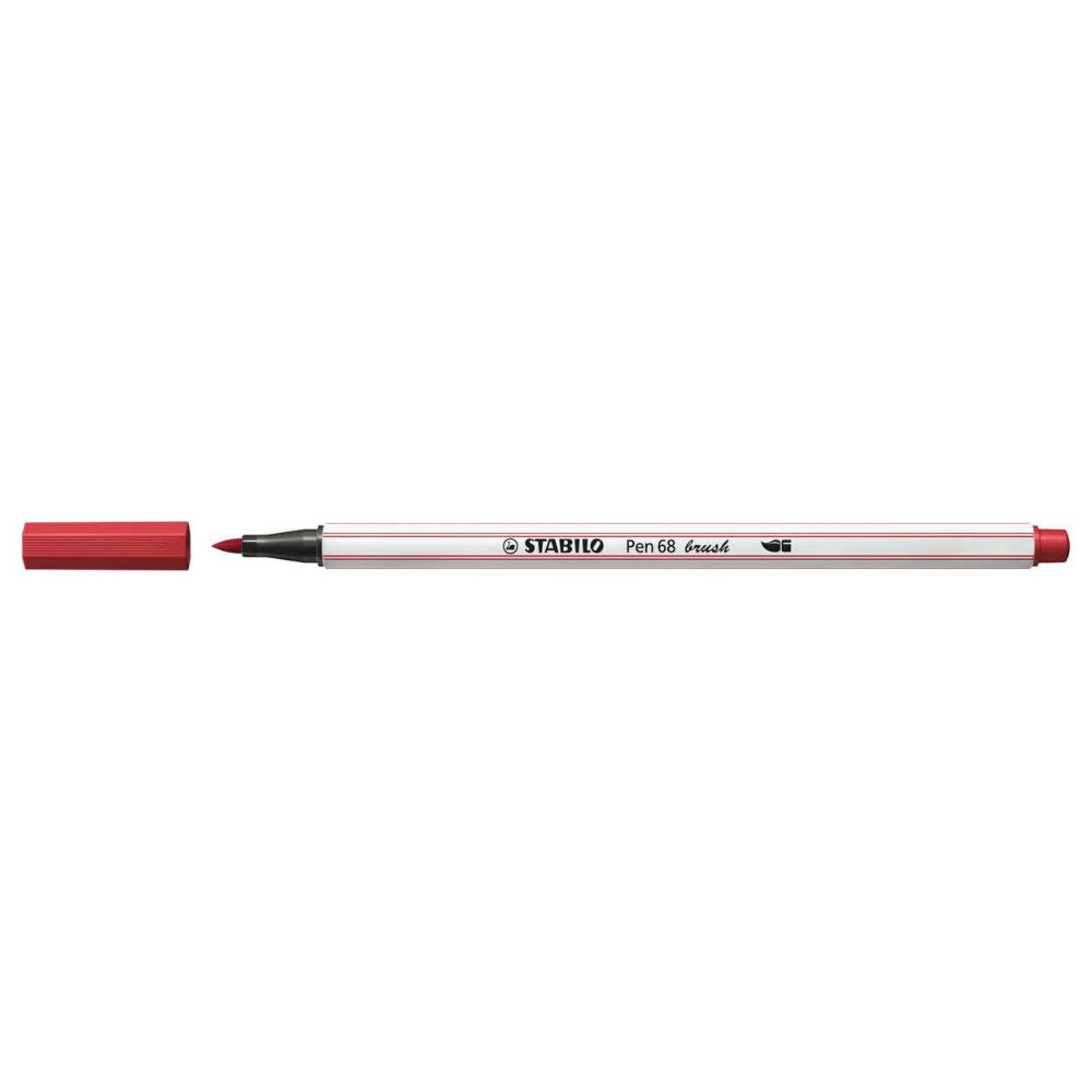 PENNARELLO STABILO PEN 68 BRUSH ROSSO SC.   50Stabilo