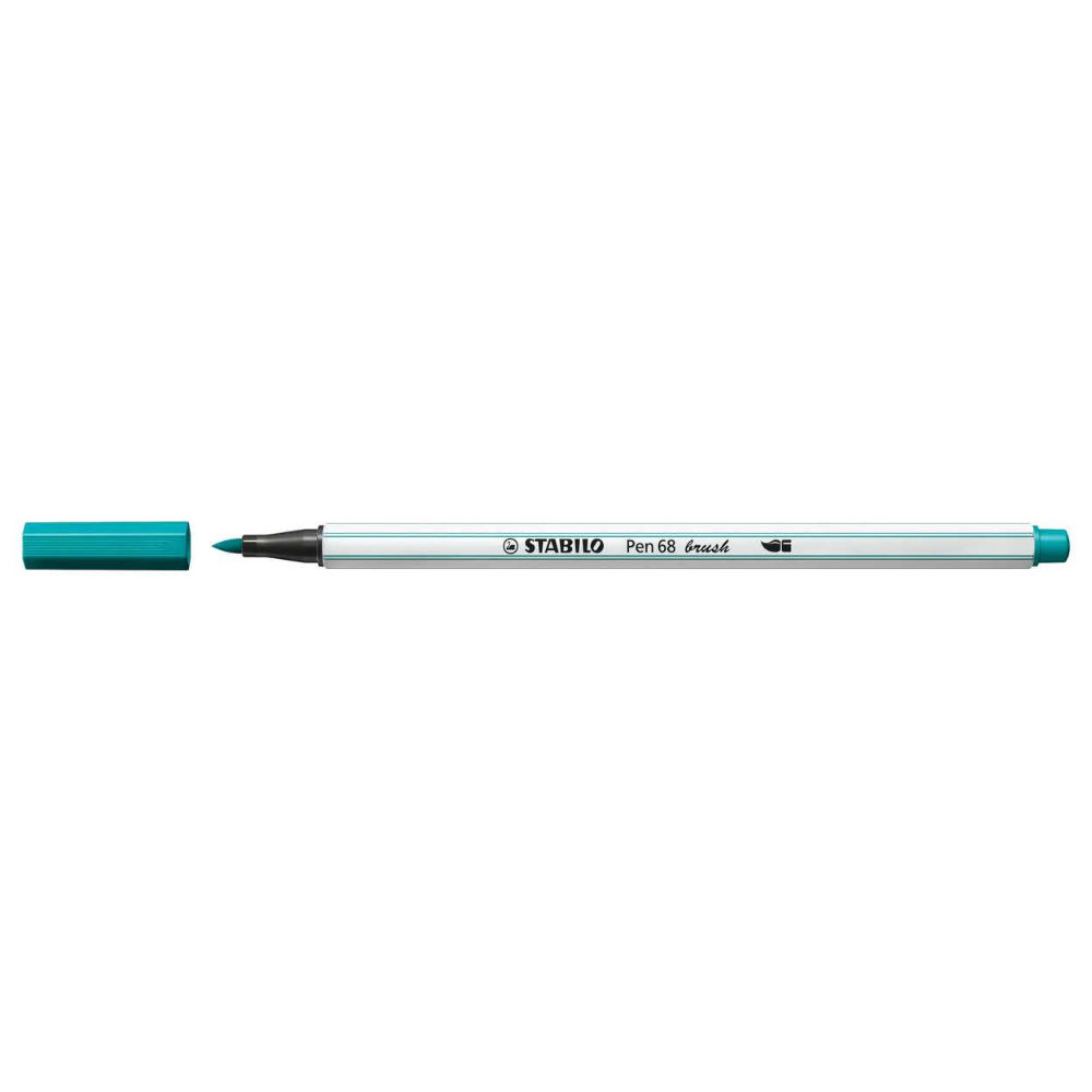 PENNARELLO STABILO PEN 68 BRUSH TURCHESE   51Stabilo