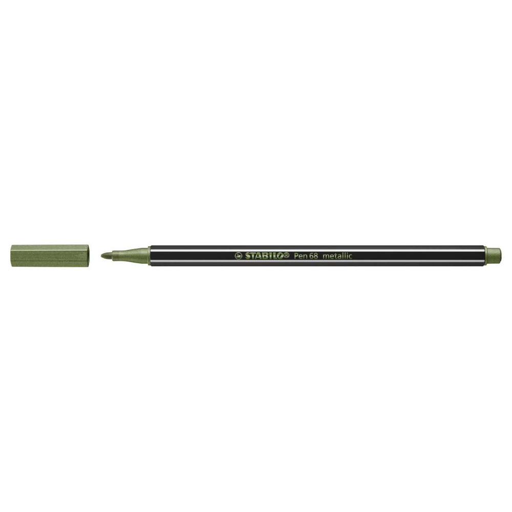 STABILO PEN 68 METALLIC VERDE FOGLIAStabilo