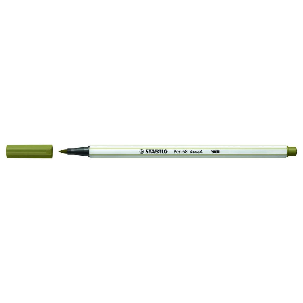 STABILO PEN 68 BRUSH   VERDE MUSCHIOStabilo