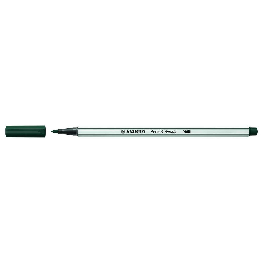 STABILO PEN 68 BRUSH   VERDE TERRAStabilo