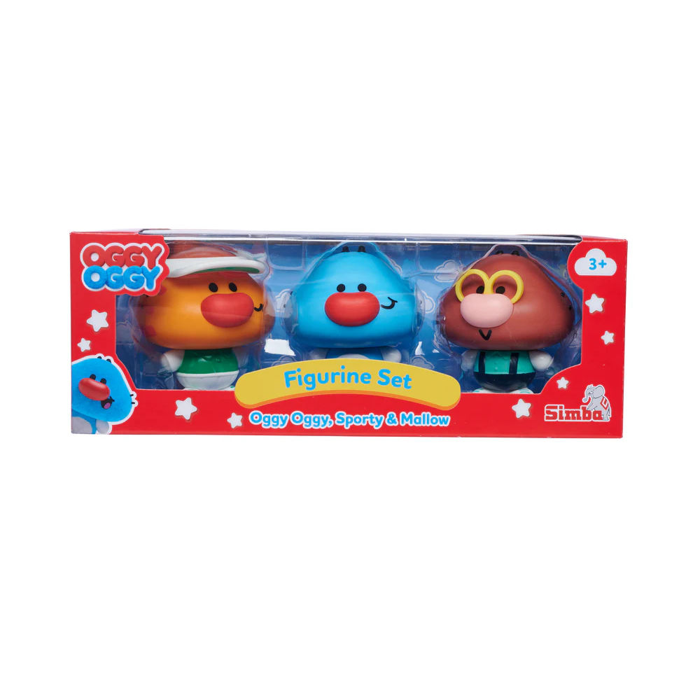 OGGY OGGY SET 3 FIGURINE 7CMOggy Oggy