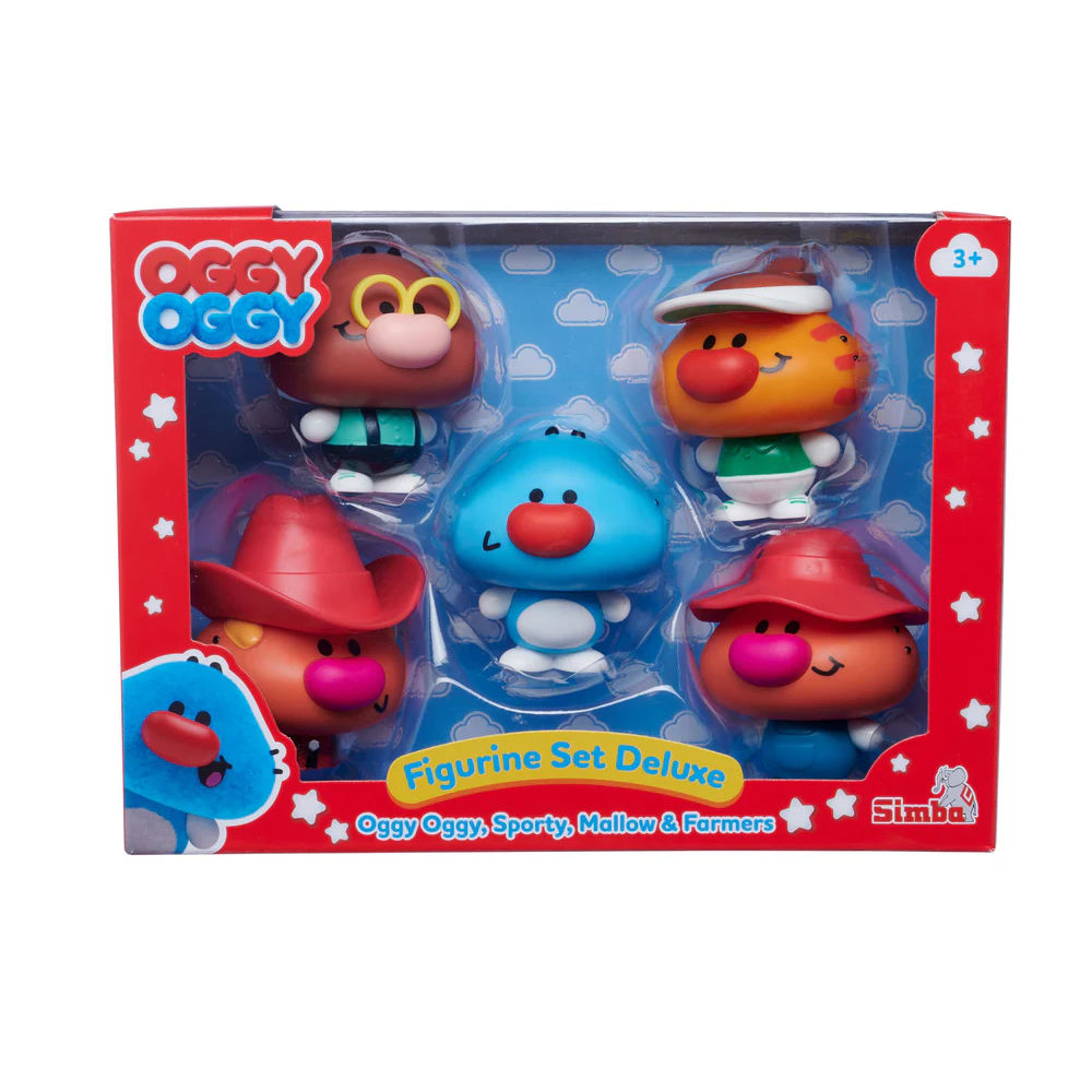 OGGY OGGY SET 5 FIGURINE 7CMOggy Oggy