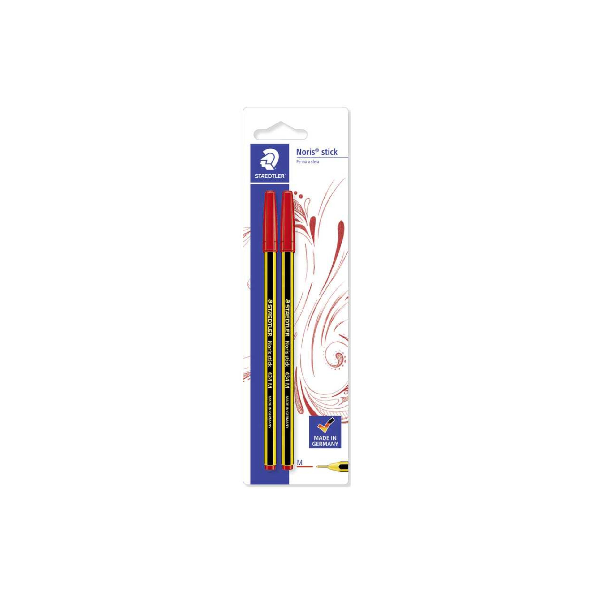 STAEDTLER SFERA NORIS PZ.2 ROSSO  434 02 BK2IStaedtler